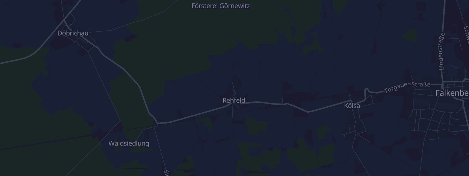 Karte von Rehfeld