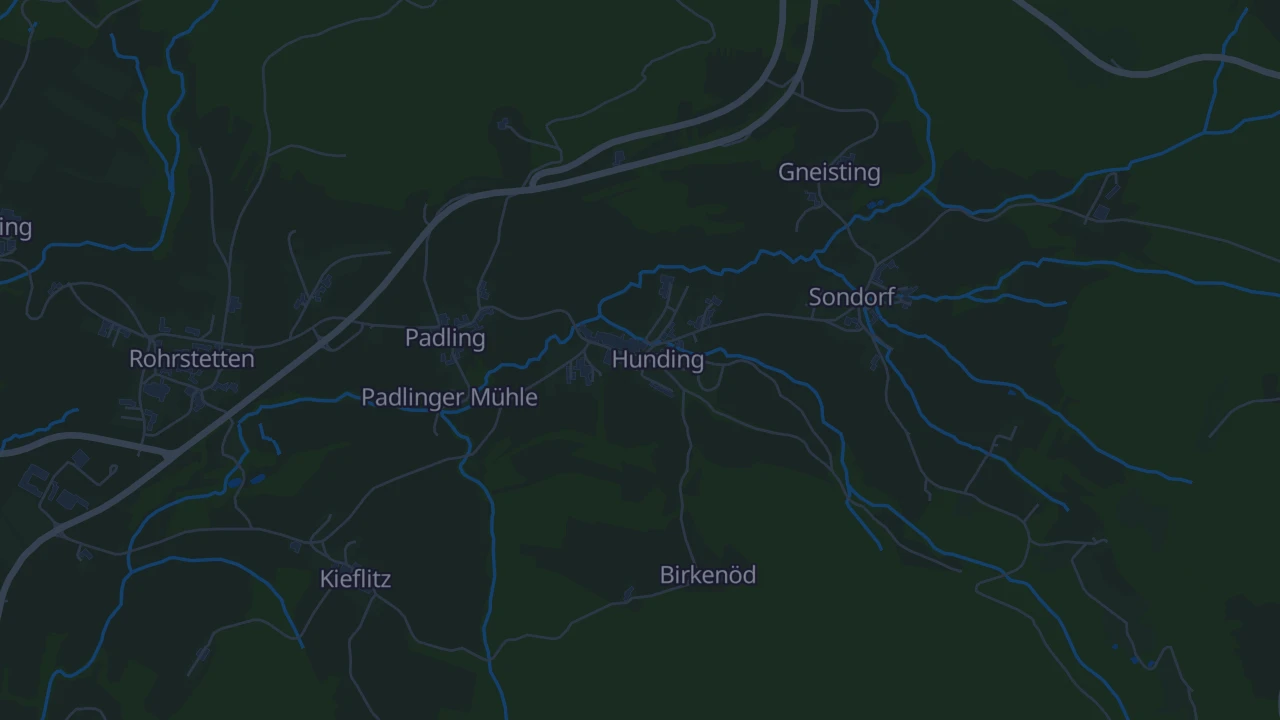 Karte von Hunding