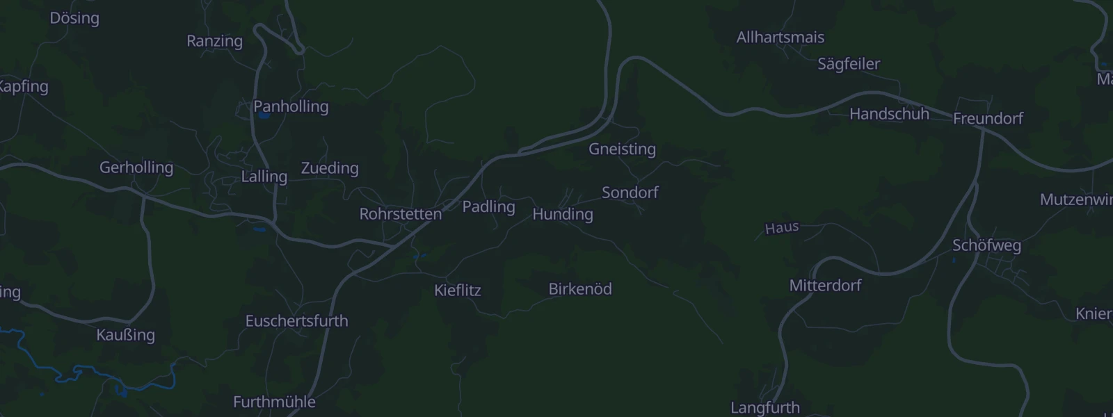 Karte von Hunding