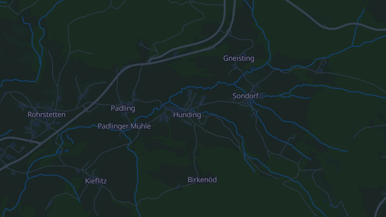 Karte von Hunding