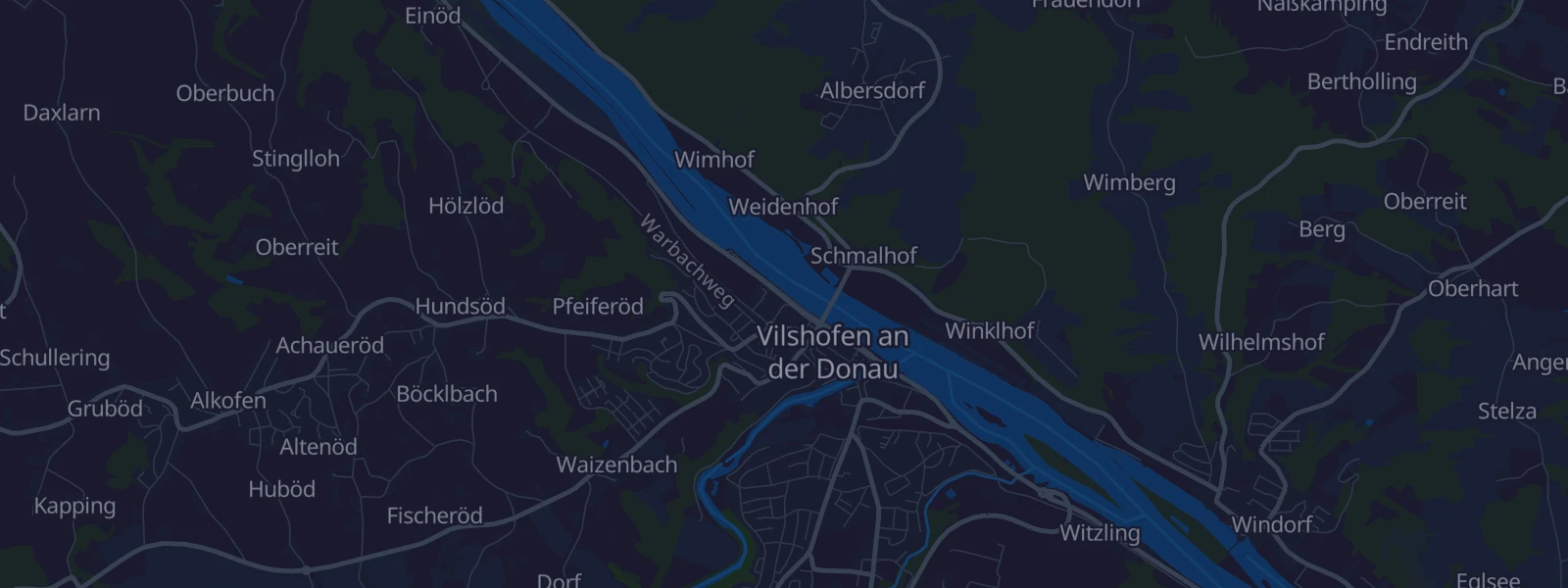 Karte von Vilshofen