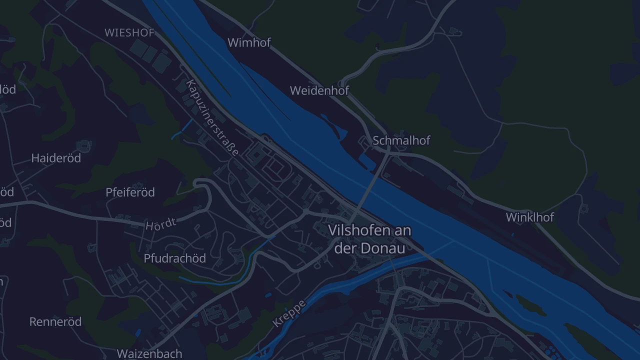 Karte von Vilshofen