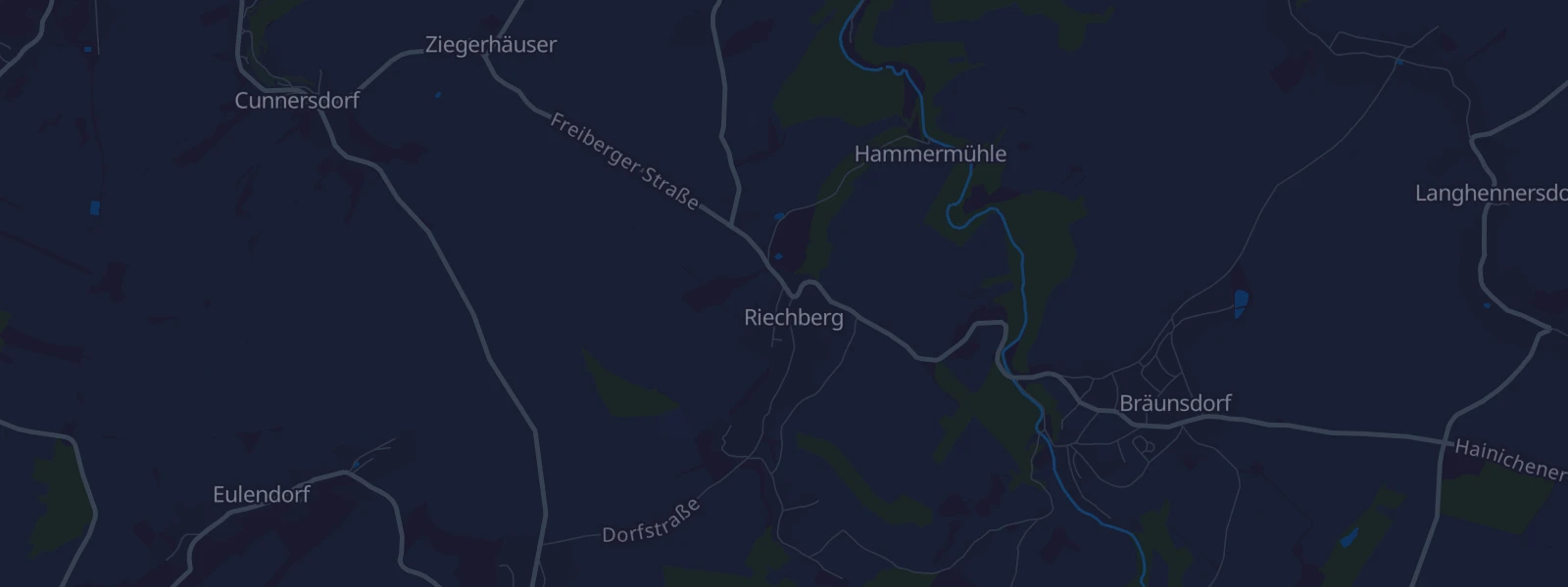 Karte von Hainichen