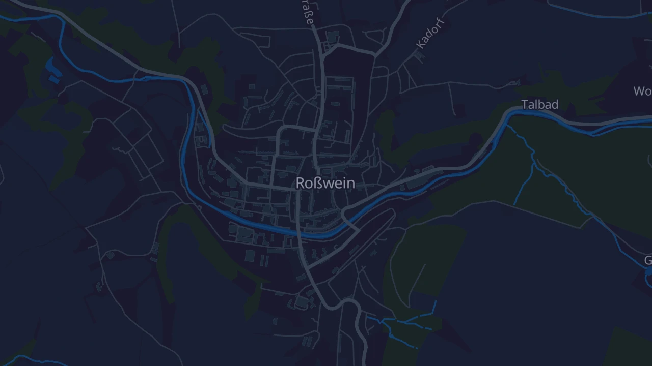 Karte von Roßwein