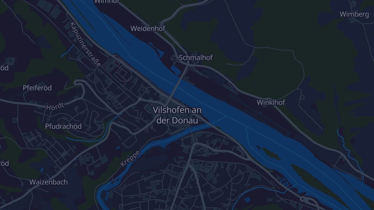 Karte von Vilshofen