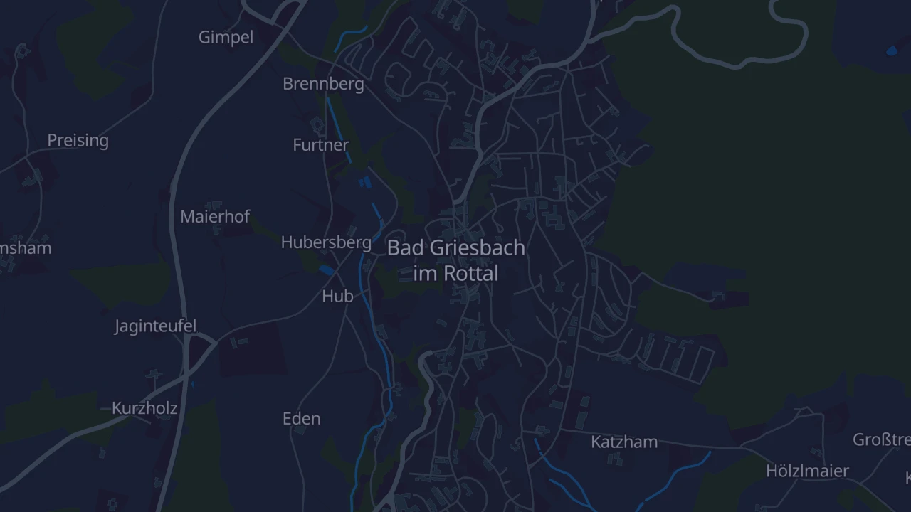 Karte von Bad Griesbach i. Rottal