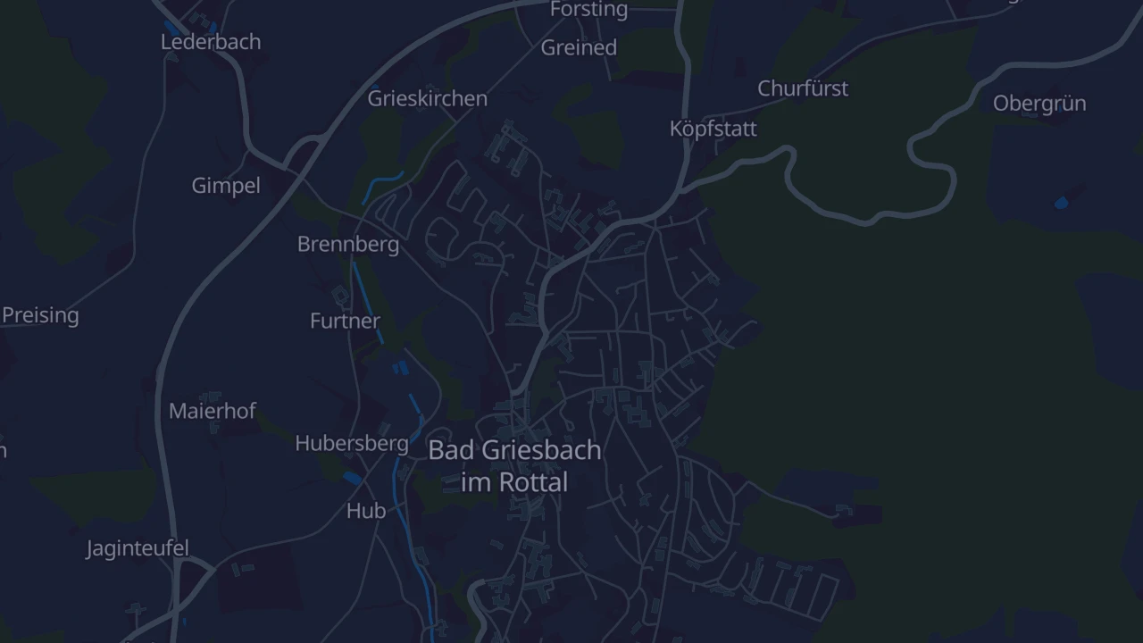 Karte von Bad Griesbach i. Rottal