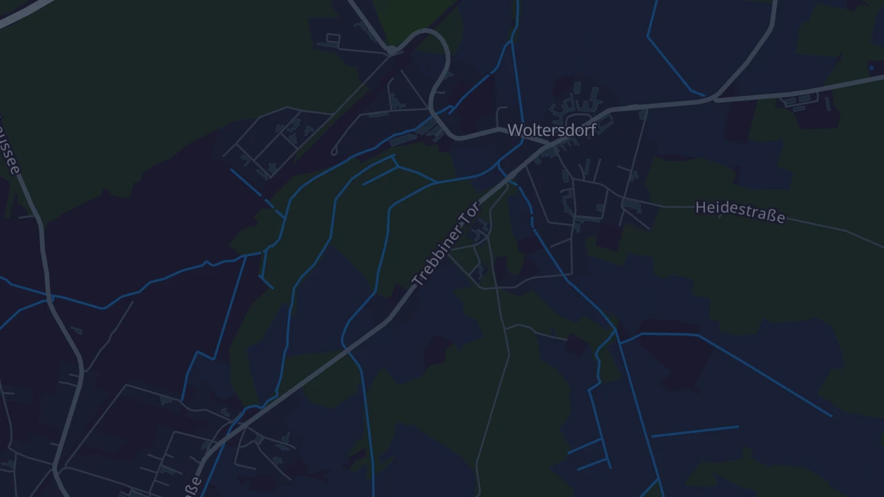 Karte von Luckenwalde