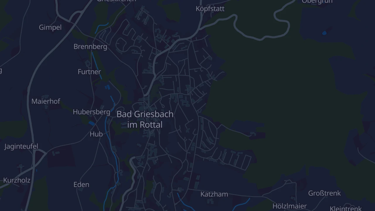 Karte von Bad Griesbach i.Rottal