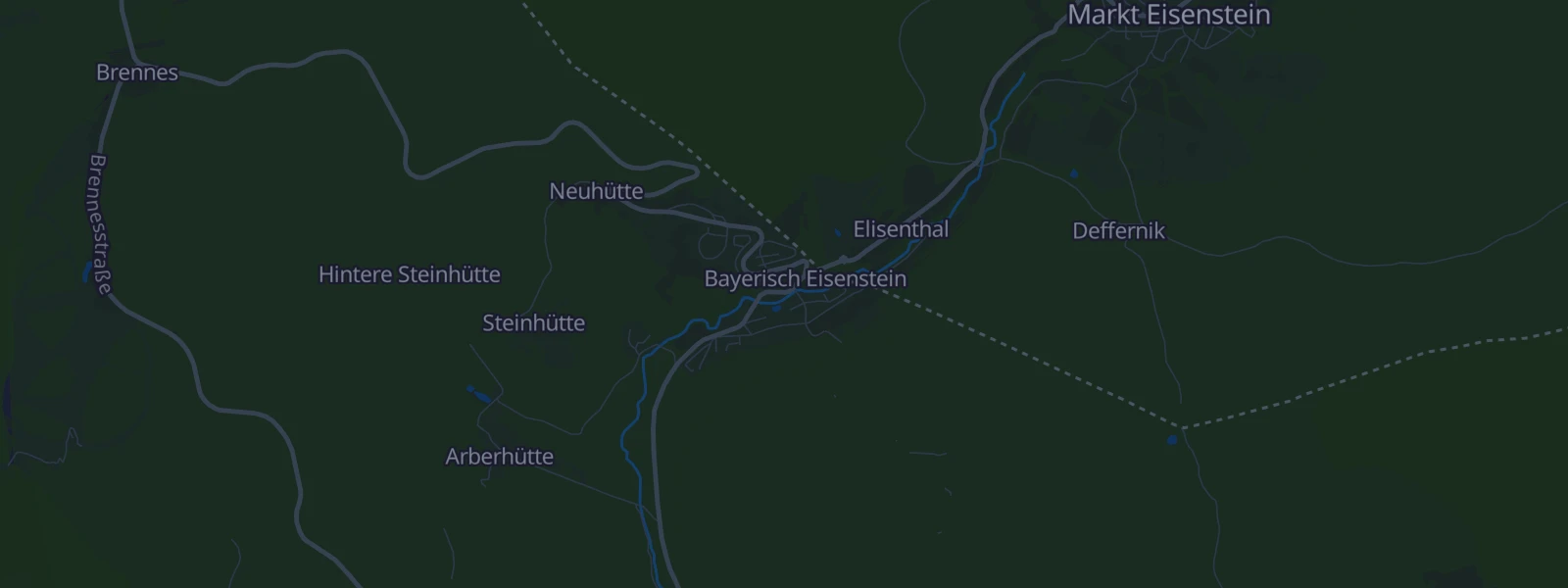 Karte von Bayerisch Eisenstein