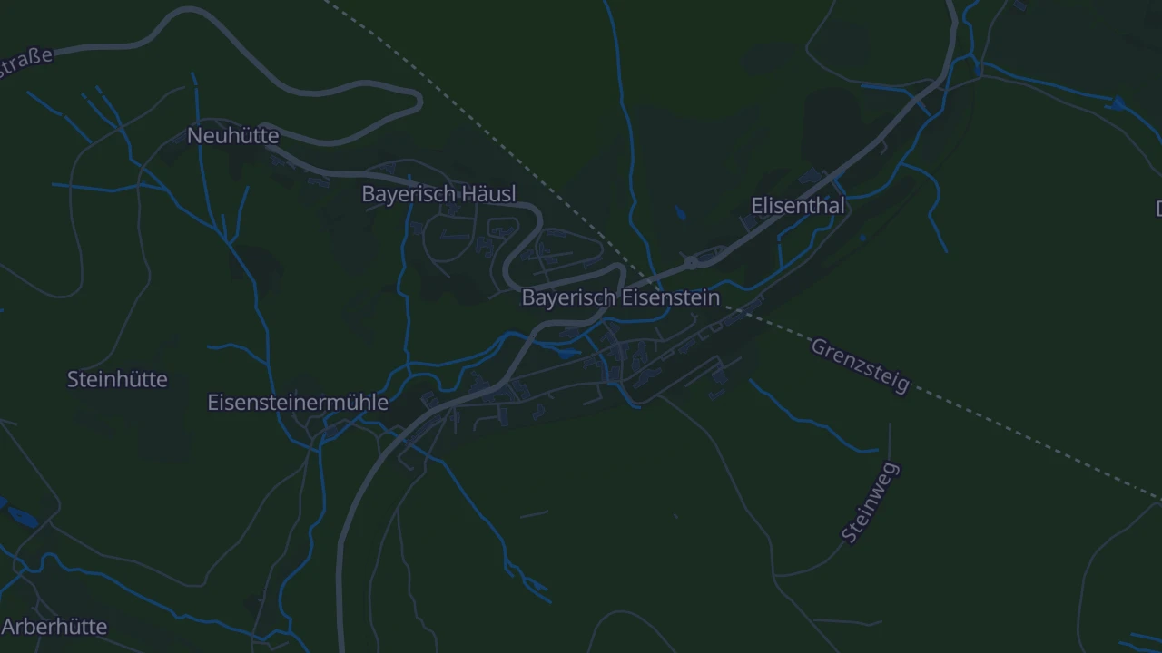 Karte von Bayerisch Eisenstein