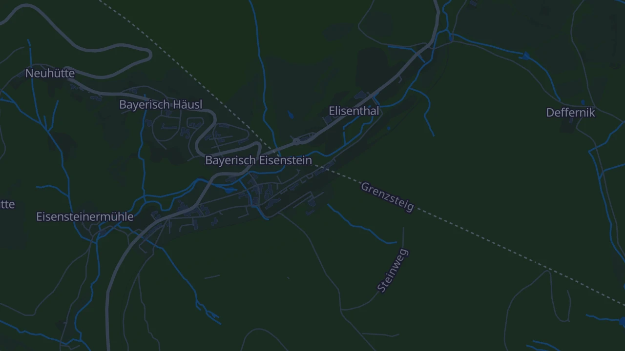 Karte von Bayerisch Eisenstein