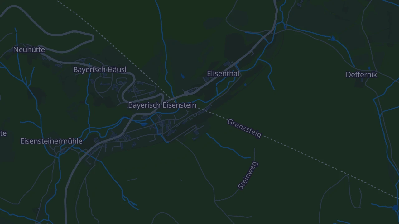 Karte von Bayerisch Eisenstein