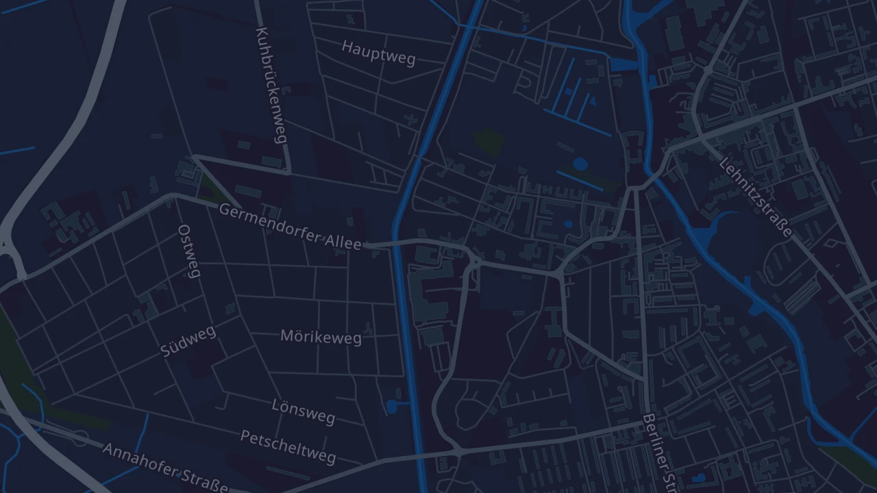 Karte von Oranienburg