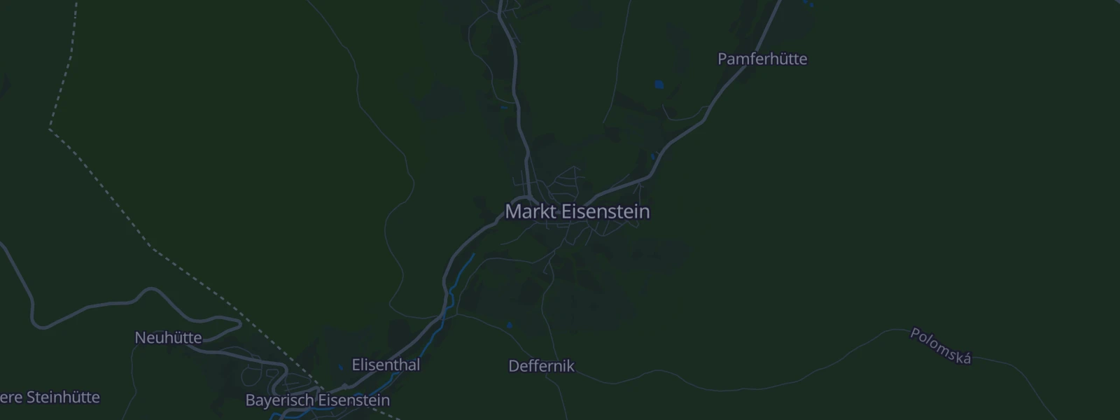 Karte von Zelezna Ruda