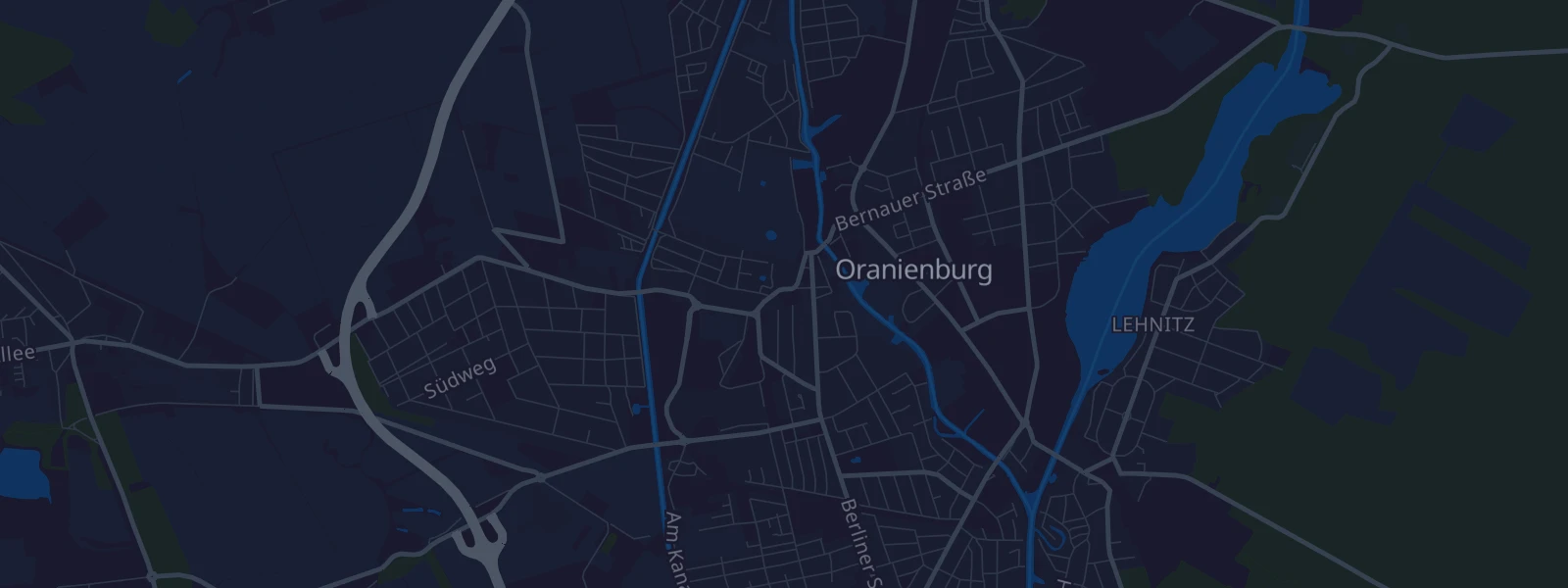 Karte von Oranienburg (Ruppiner Seenland)