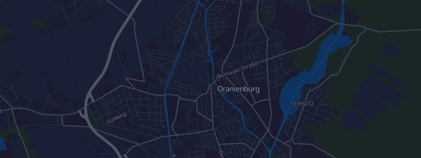 Karte von Oranienburg