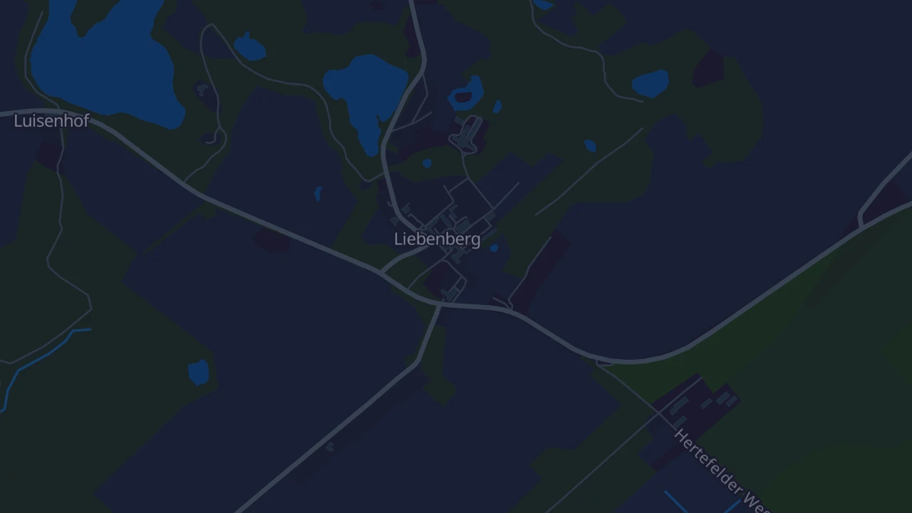 Karte von Löwenberger Land