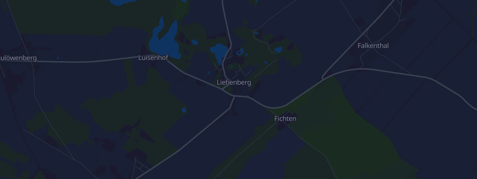 Karte von Löwenberger Land