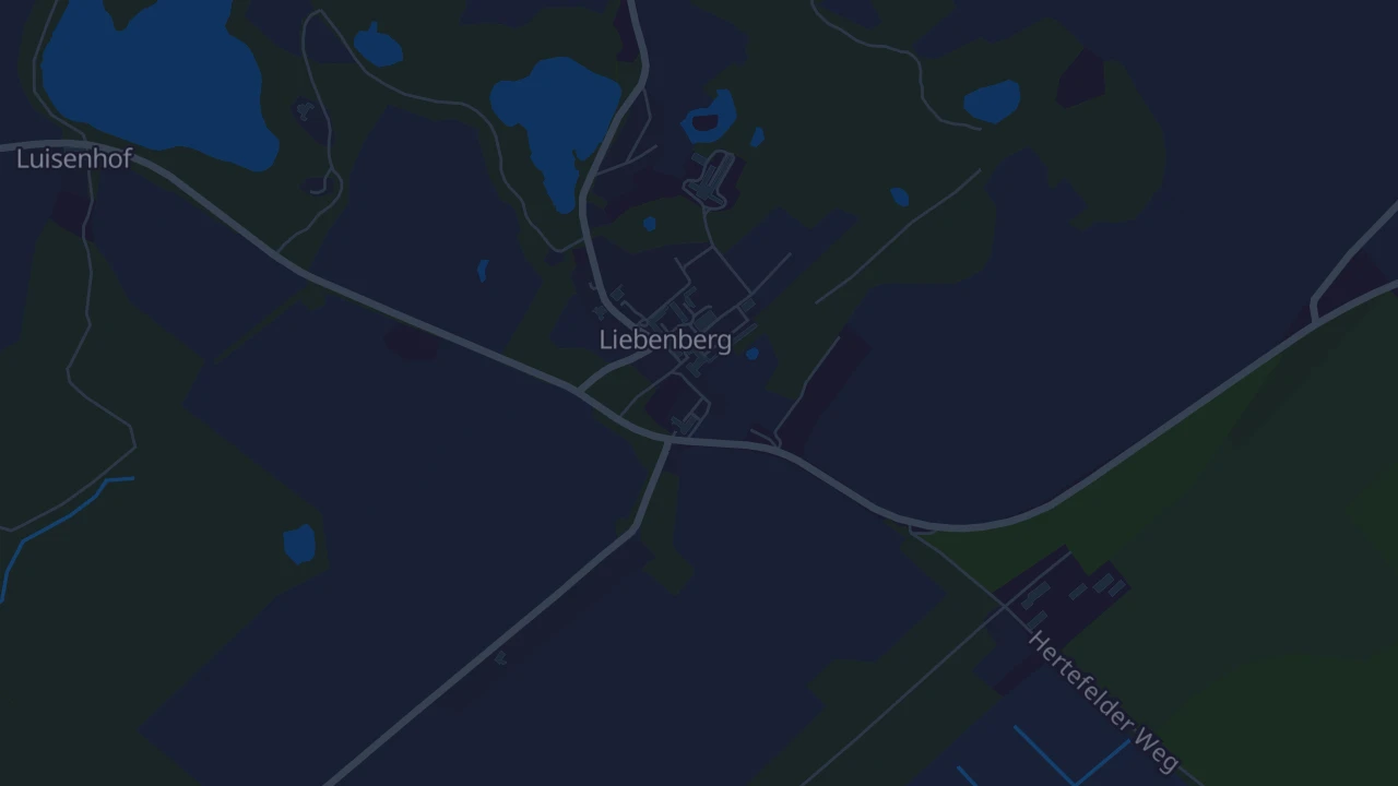 Karte von Löwenberger Land
