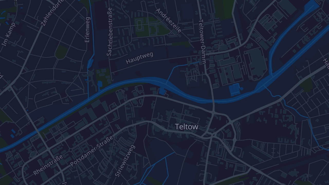 Karte von Teltow