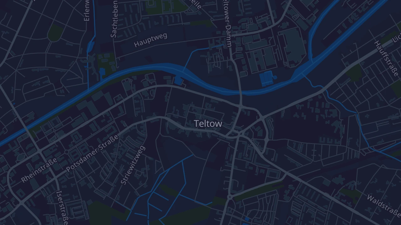 Karte von Teltow