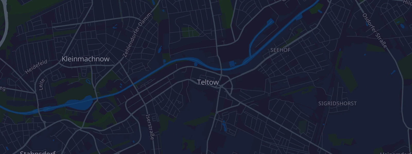 Karte von Teltow