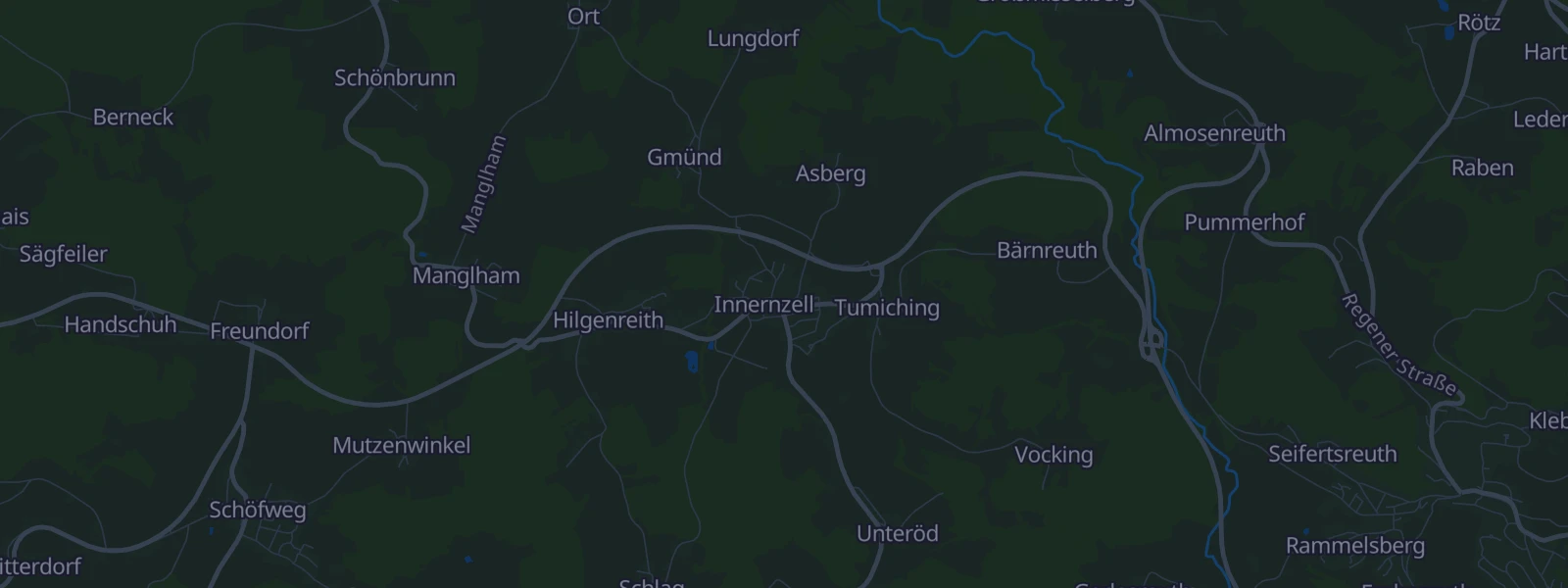 Karte von Innernzell