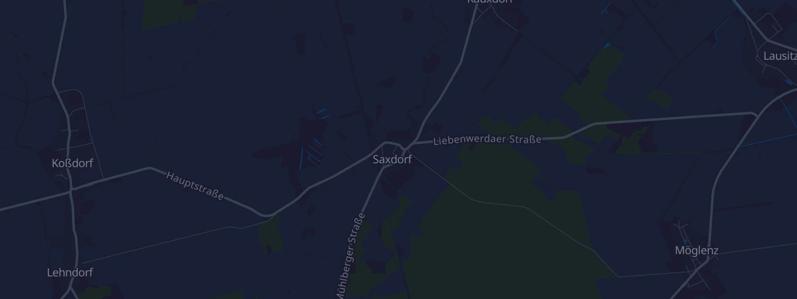Karte von Saxdorf