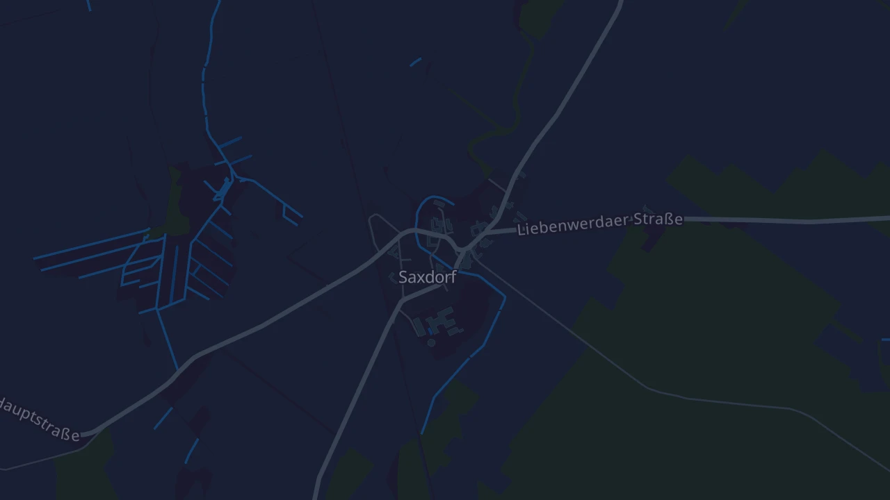 Karte von Saxdorf