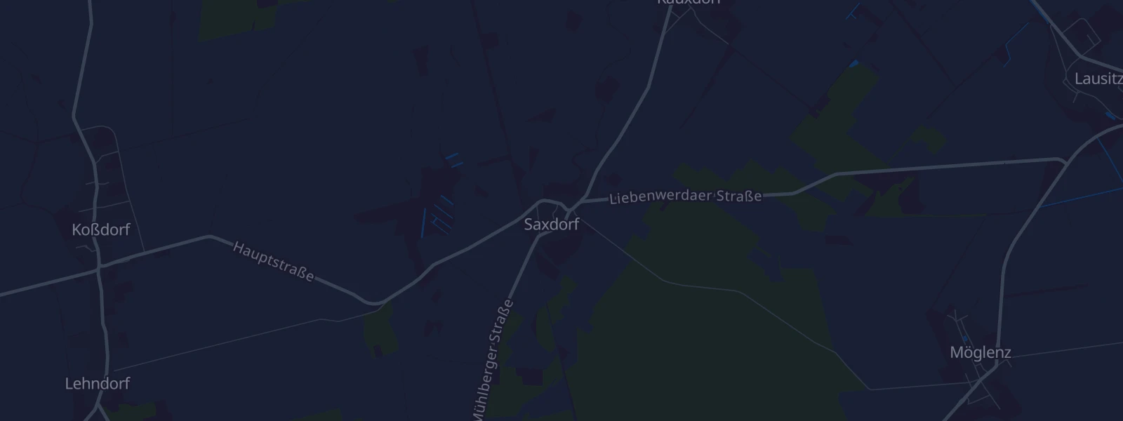 Karte von Saxdorf