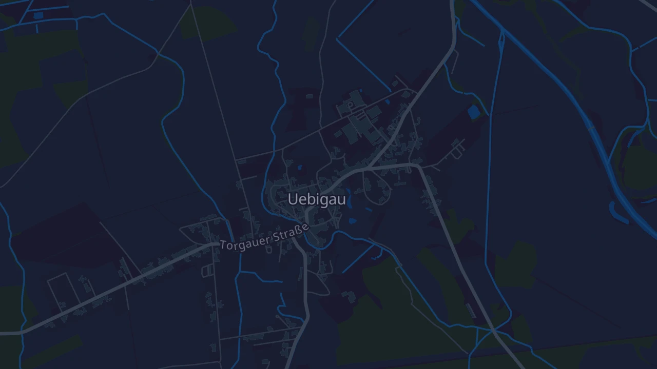 Karte von Uebigau-Wahrenbrück