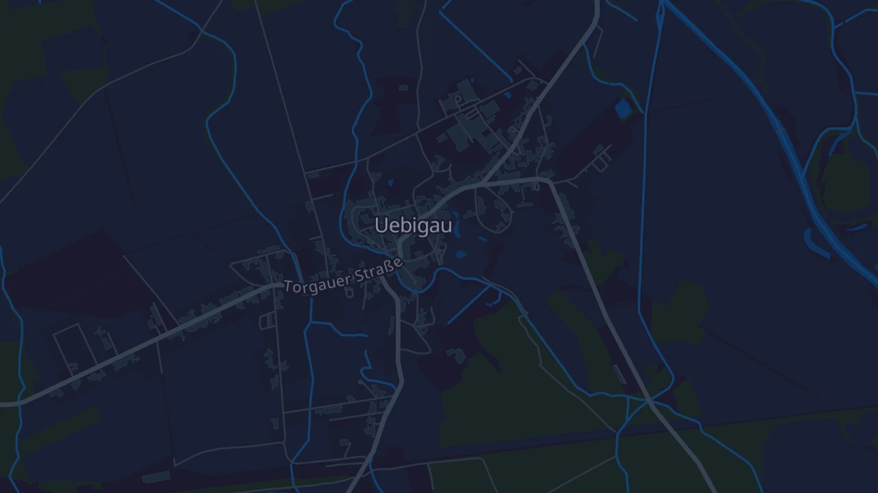 Karte von Uebigau