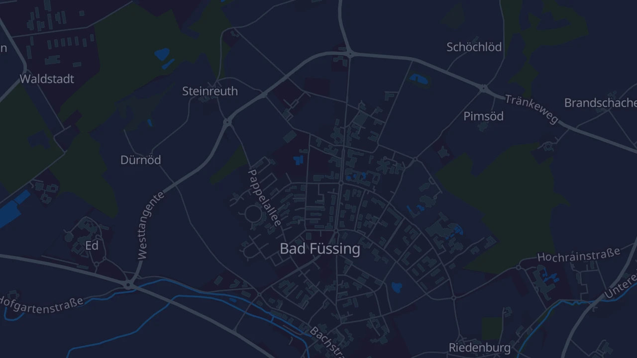 Karte von Bad Füssing