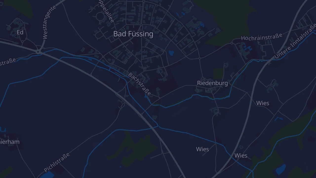 Karte von Bad Füssing