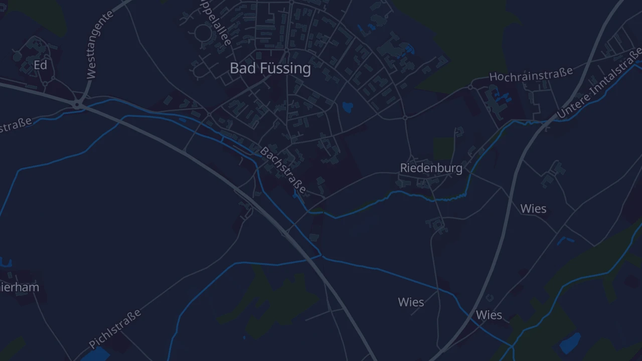 Karte von Bad Füssing