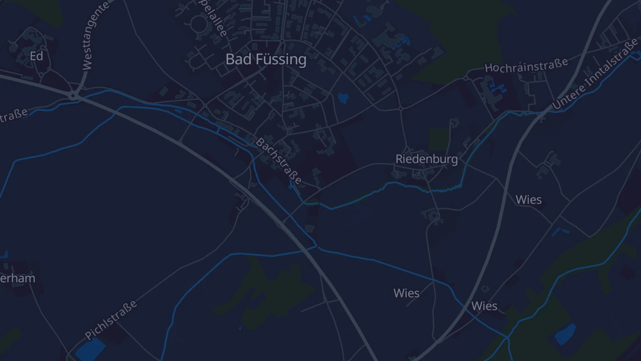 Karte von Bad Füssing