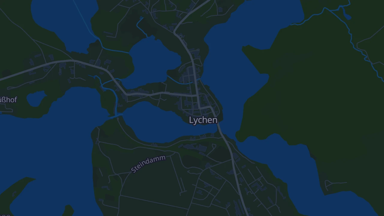 Karte von Lychen