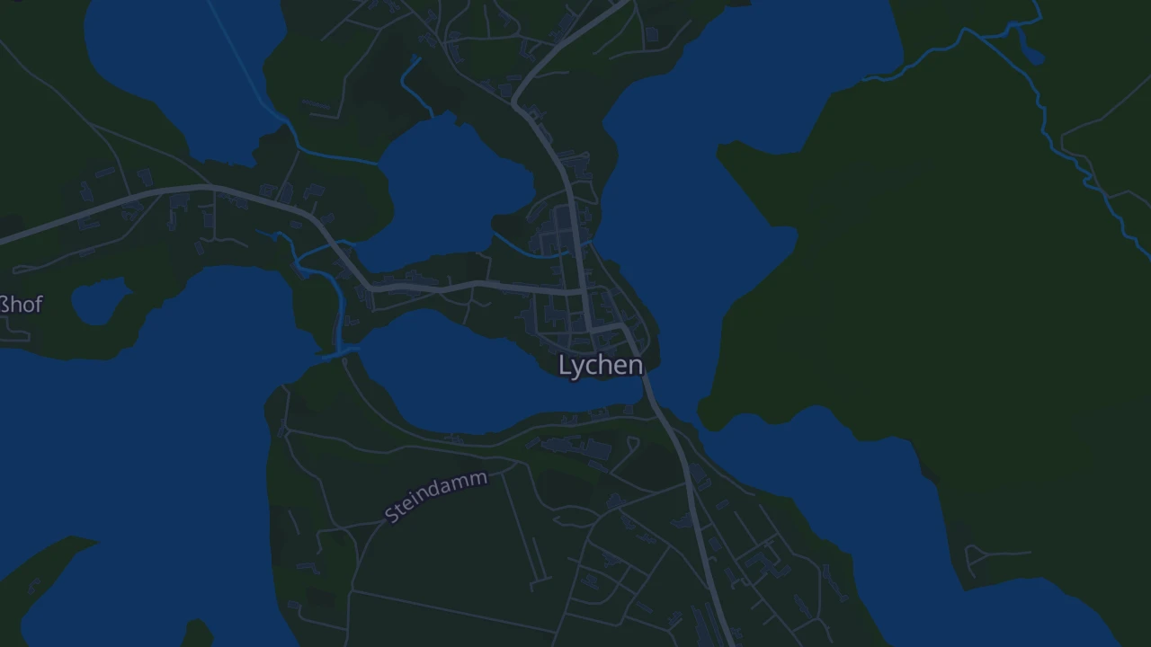 Karte von Lychen