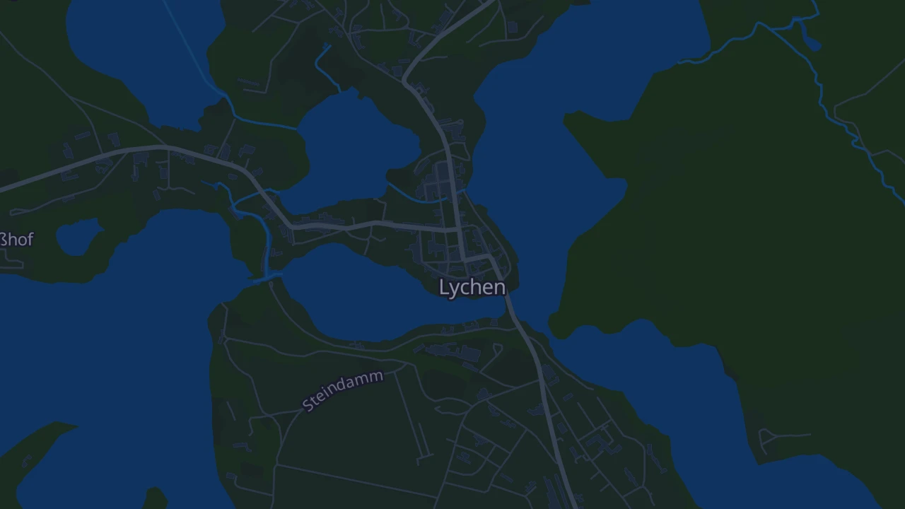Karte von Lychen