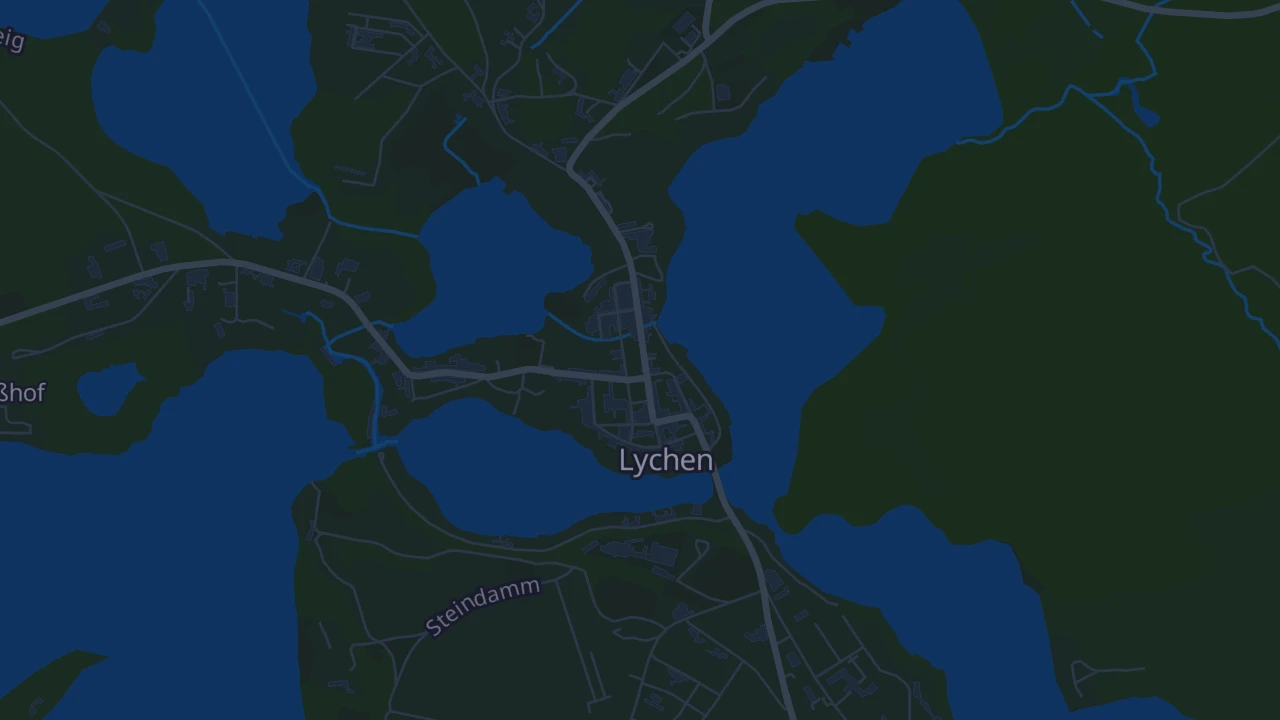Karte von Lychen