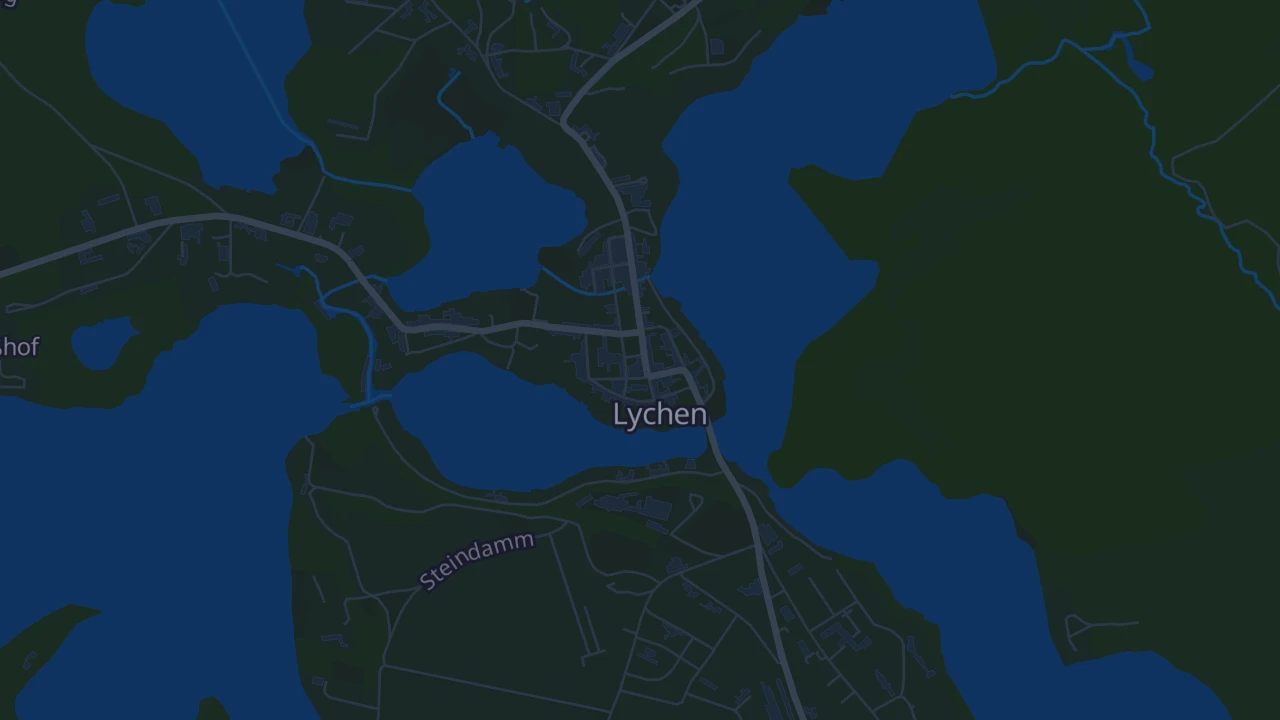 Karte von Lychen