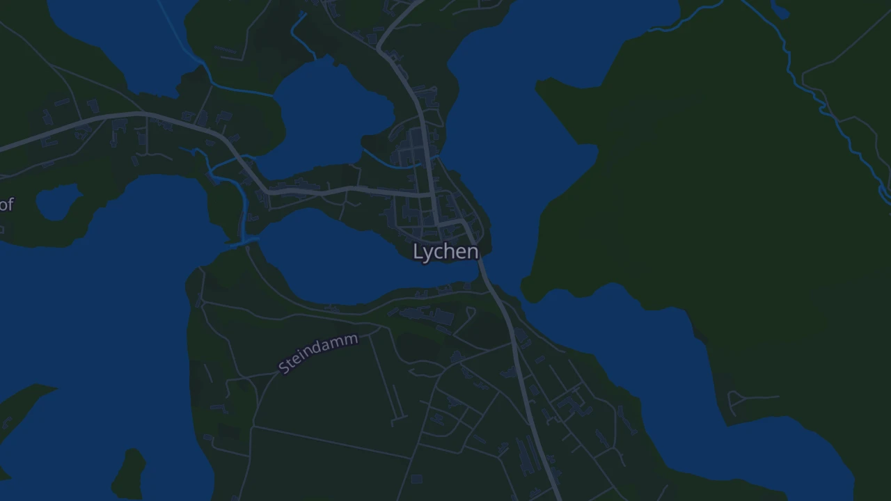 Karte von Lychen