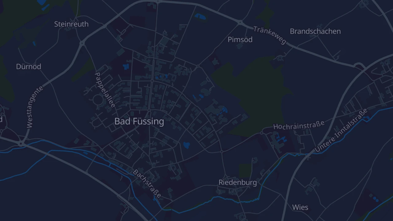 Karte von Bad Füssing
