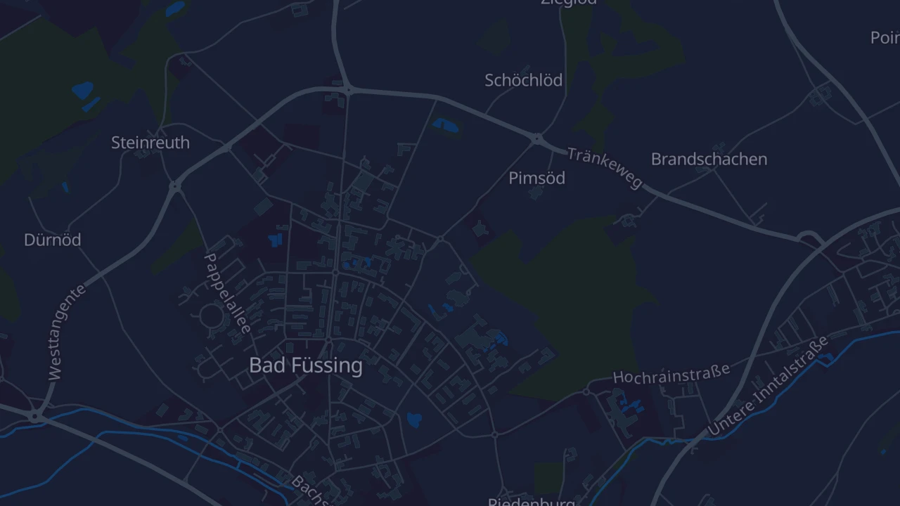 Karte von Bad Füssing