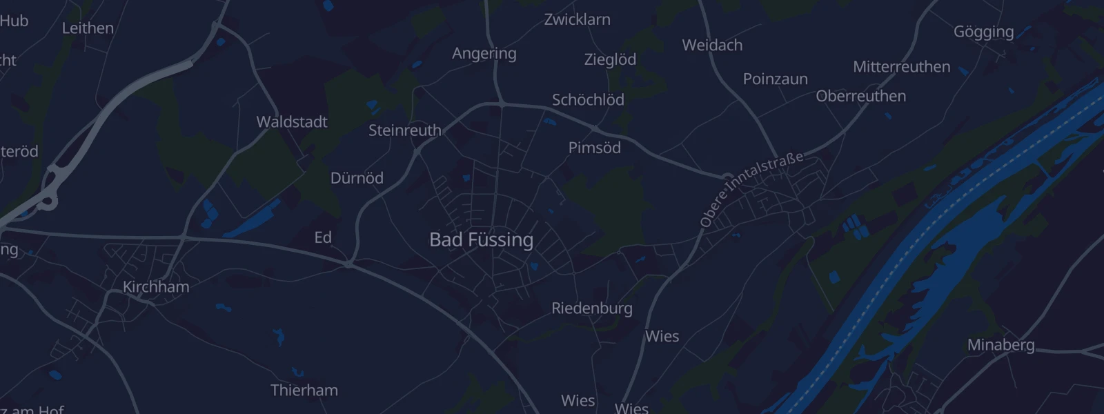 Karte von Bad Füssing