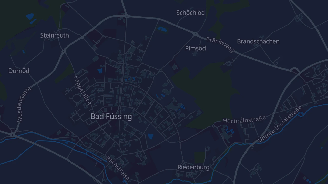 Karte von Bad Füssing
