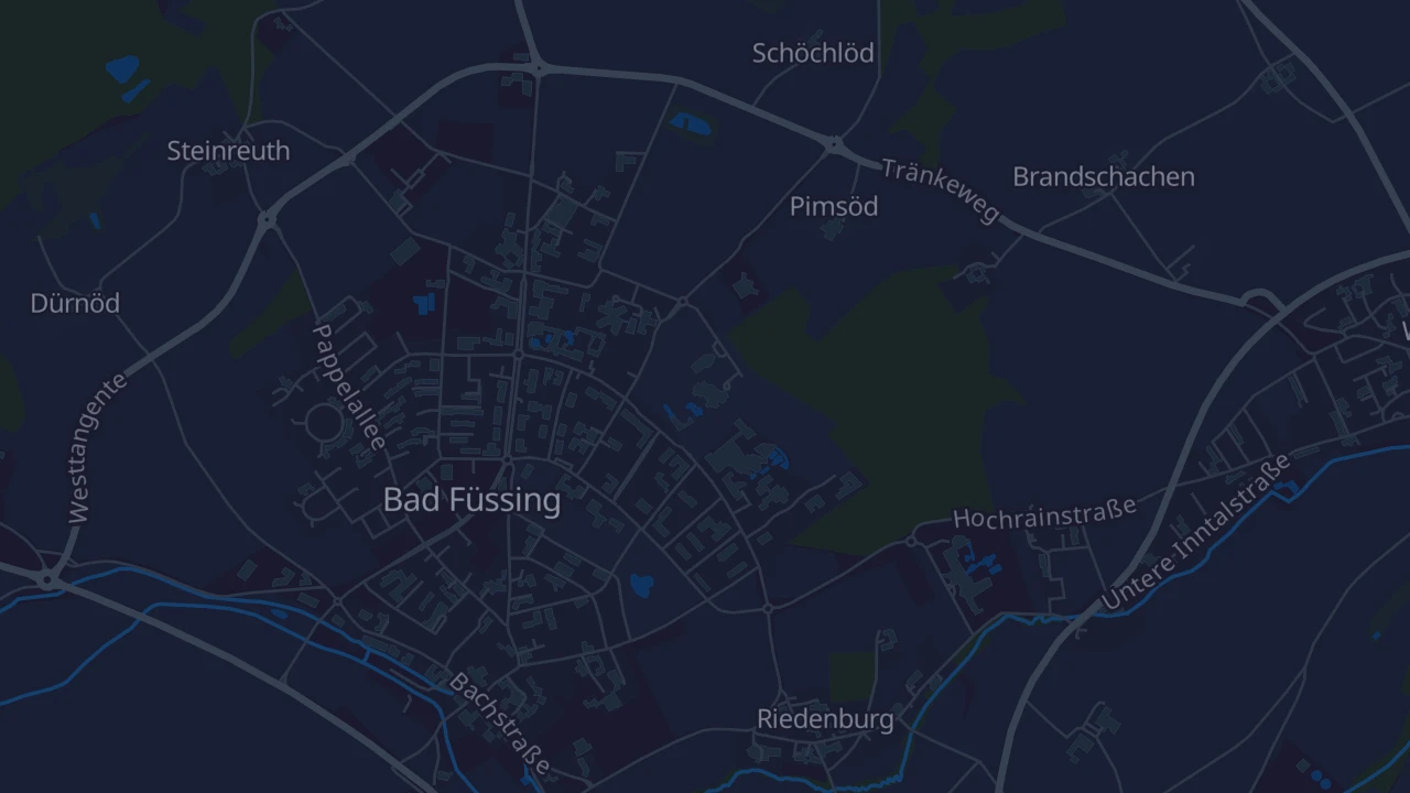Karte von Bad Füssing
