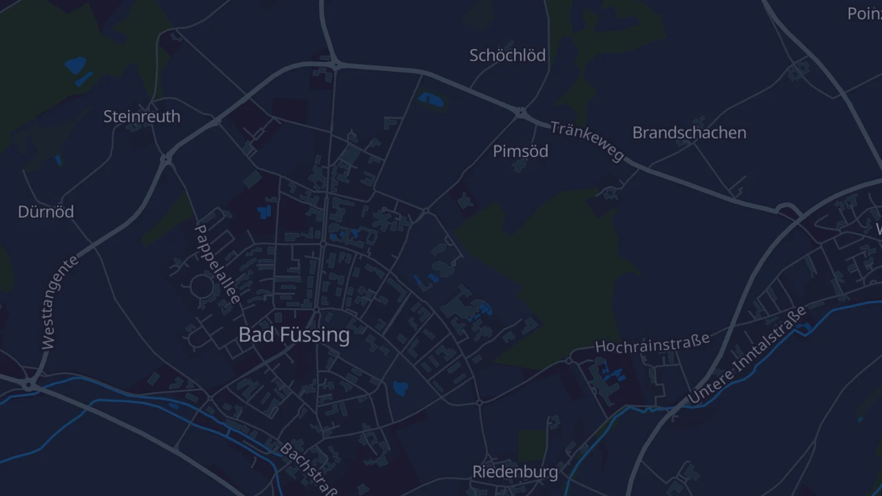 Karte von Bad Füssing