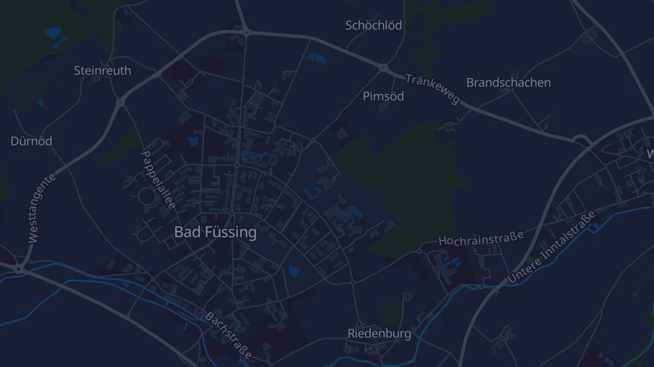 Karte von Bad Füssing